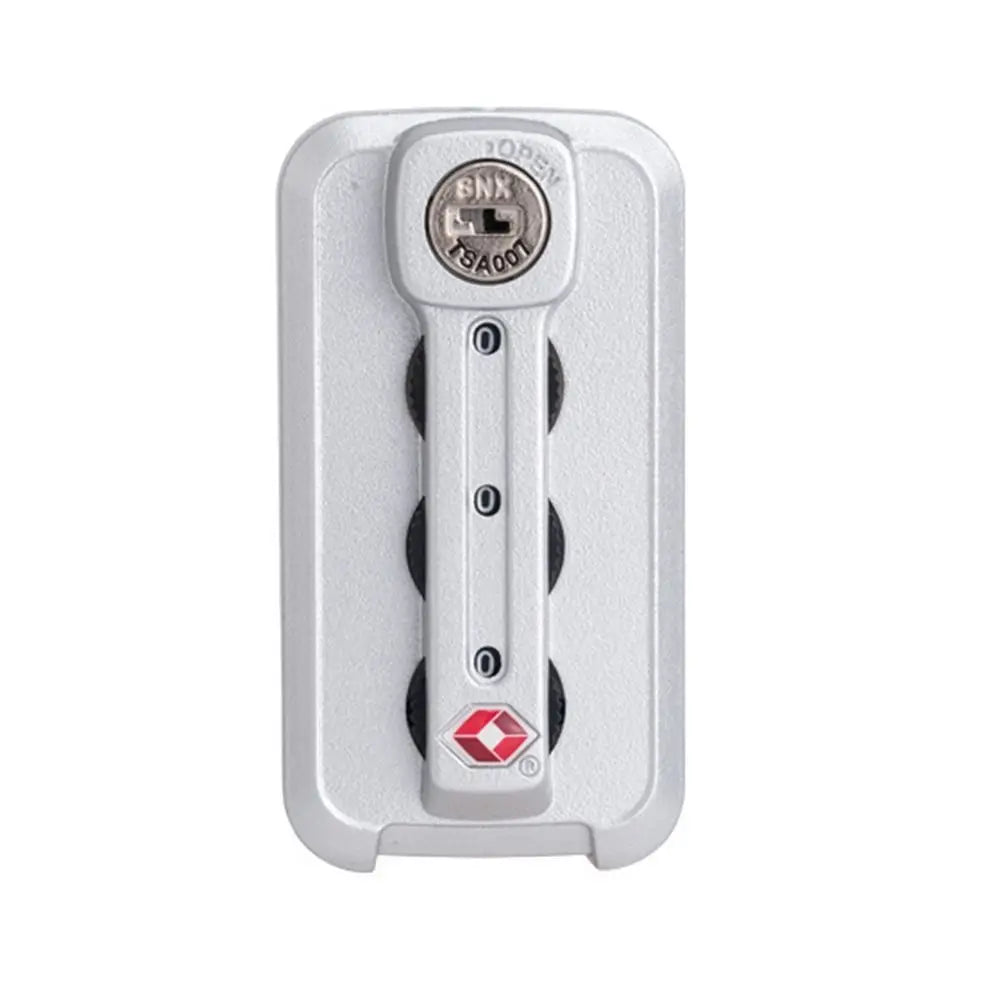 TSA 3 Digit Combination Lock Anti theft Lock Catch Customs Password Lock Security Tool Padlock Suitcase Luggage Coded Lock