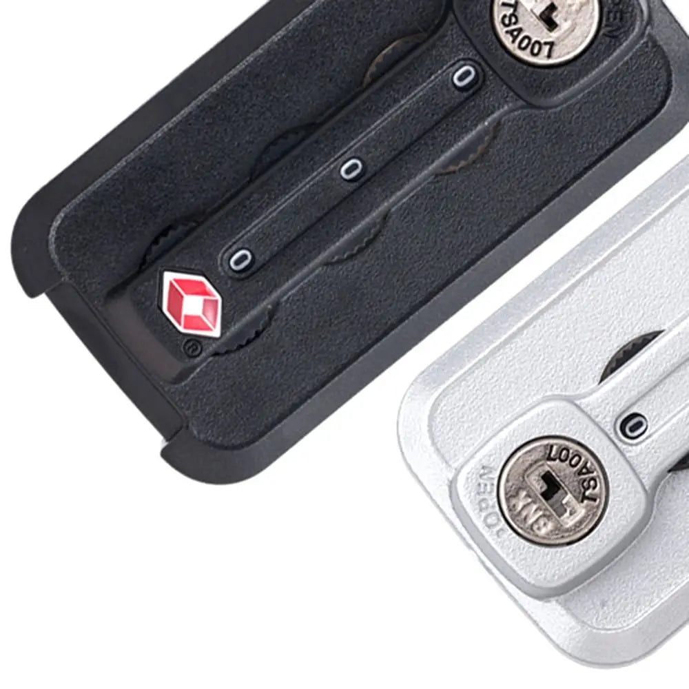 TSA 3 Digit Combination Lock Anti theft Lock Catch Customs Password Lock Security Tool Padlock Suitcase Luggage Coded Lock