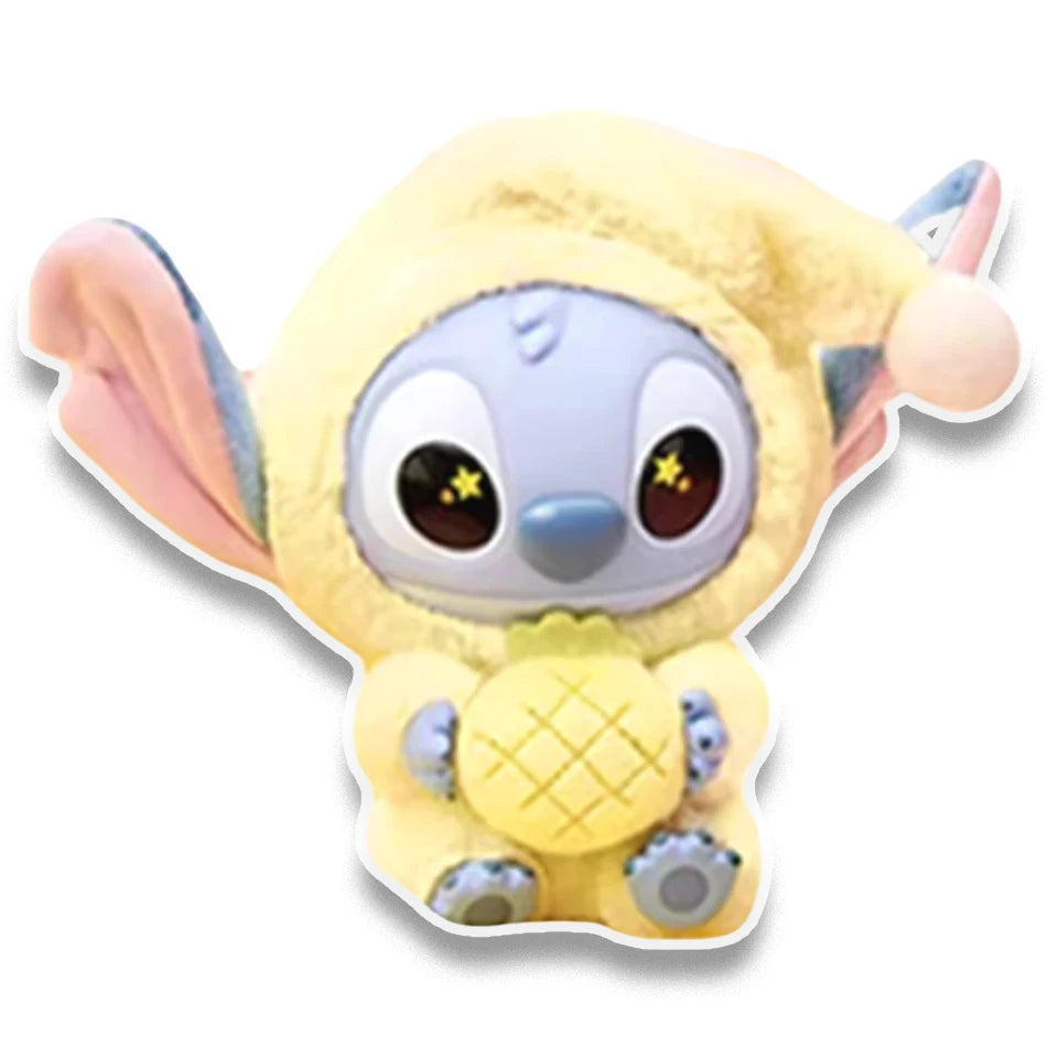 Muñeca de la serie Lilo y Stitch Foodie, personajes de Anime de Disney, muñecas Kawaii, mochilas, colgantes, accesorios, juguete