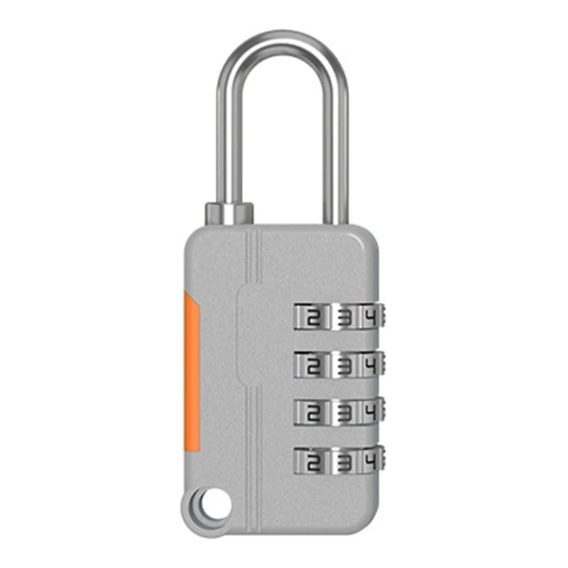 4 Digit Code Combination Padlock Small Travel Luggage for CASE Lock Keyless Shackle Lock for Backpack Tsa Lock for Luggage