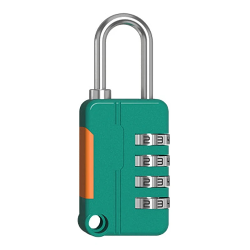 4 Digit Code Combination Padlock Small Travel Luggage for CASE Lock Keyless Shackle Lock for Backpack Tsa Lock for Luggage