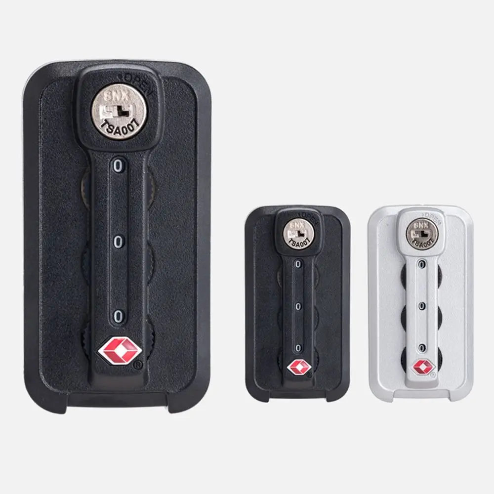 TSA 3 Digit Combination Lock Anti theft Lock Catch Customs Password Lock Security Tool Padlock Suitcase Luggage Coded Lock