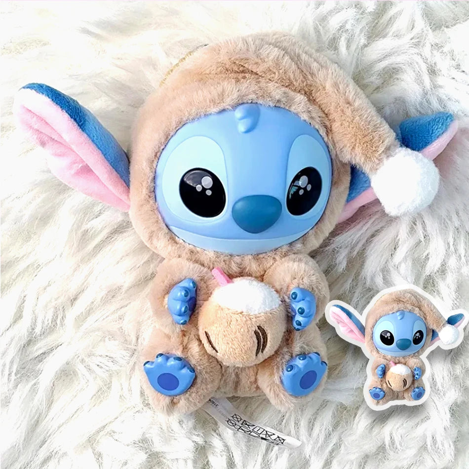Muñeca de la serie Lilo y Stitch Foodie, personajes de Anime de Disney, muñecas Kawaii, mochilas, colgantes, accesorios, juguete
