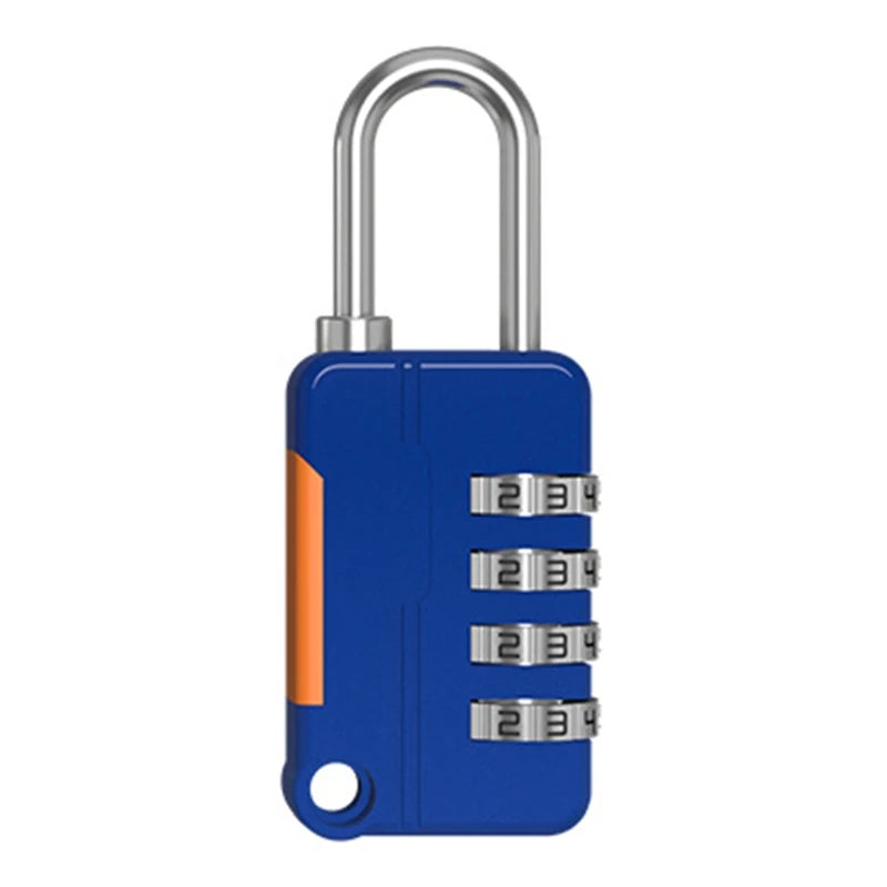 4 Digit Code Combination Padlock Small Travel Luggage for CASE Lock Keyless Shackle Lock for Backpack Tsa Lock for Luggage