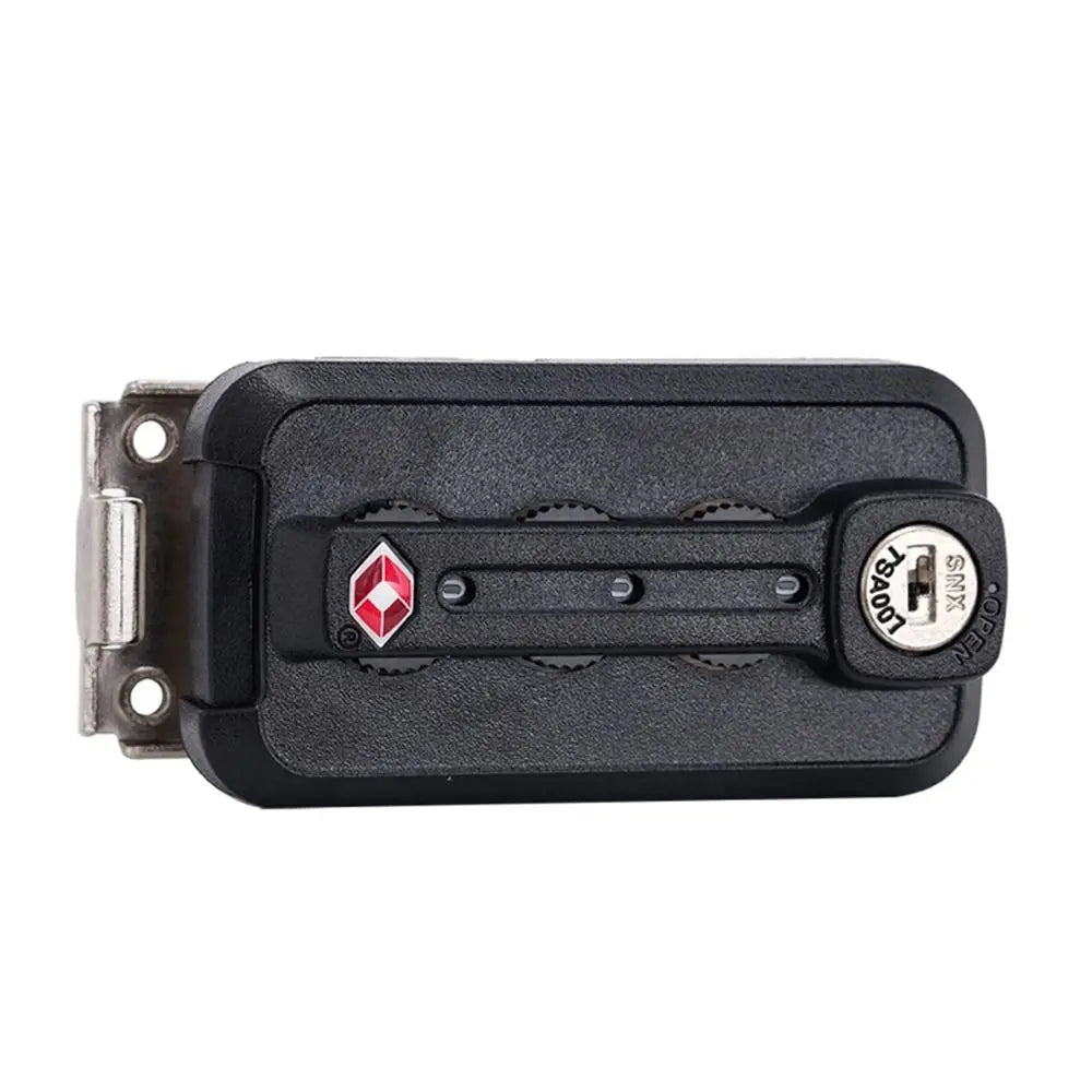 TSA 3 Digit Combination Lock Anti theft Lock Catch Customs Password Lock Security Tool Padlock Suitcase Luggage Coded Lock