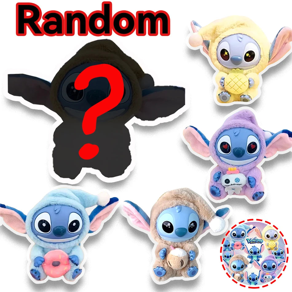 Muñeca de la serie Lilo y Stitch Foodie, personajes de Anime de Disney, muñecas Kawaii, mochilas, colgantes, accesorios, juguete