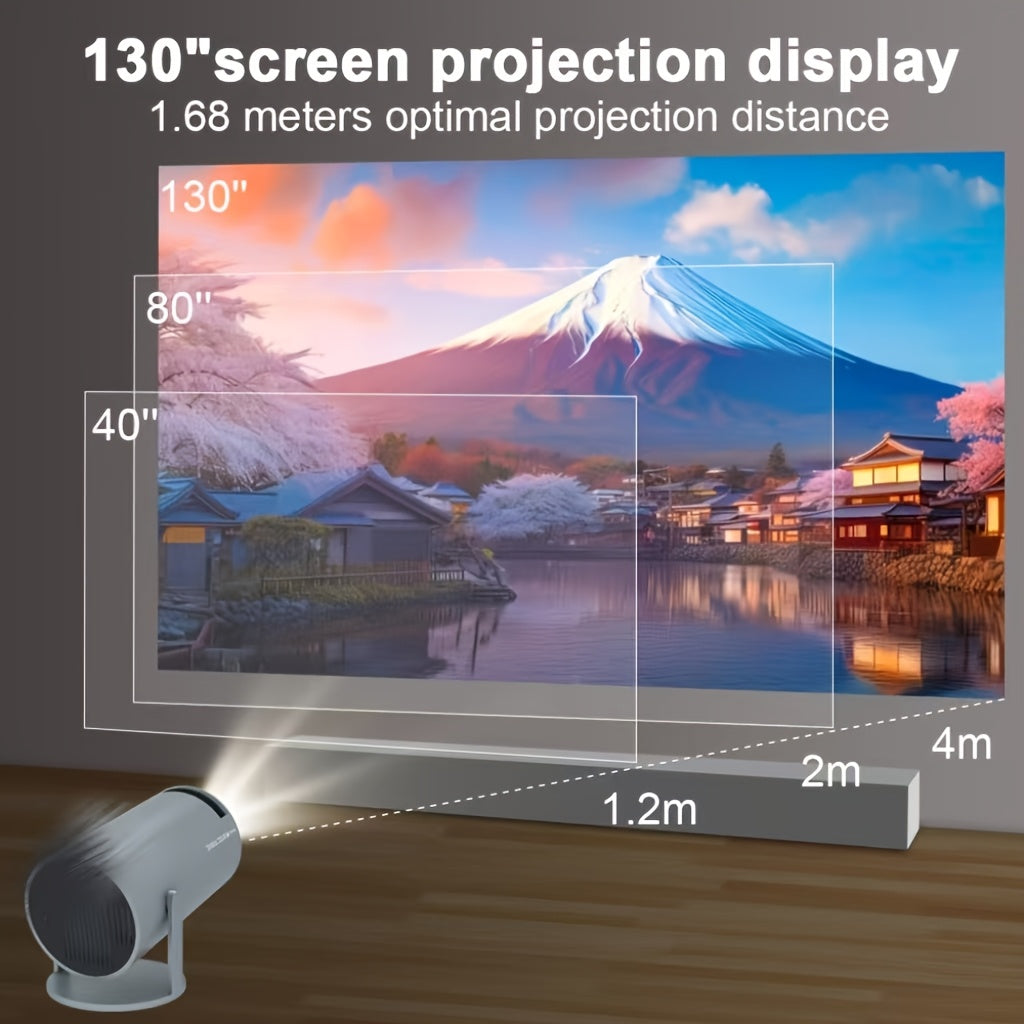 Magcubic Projector HY300 Pro Android 11.0 EU Plug Allwinner H713 Native 1280*720P wireless5.0 Support 4K Auto Correction Mini Projector