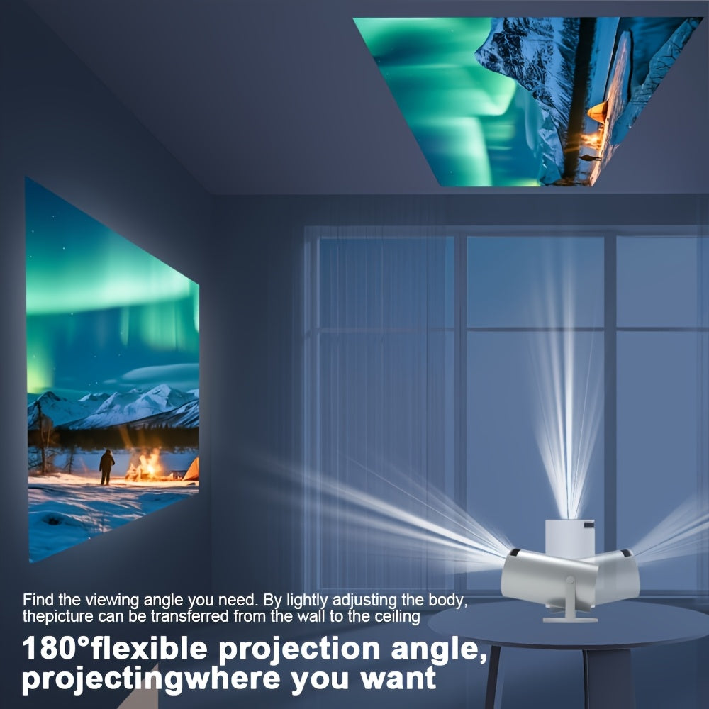Magcubic Projector HY300 Pro Android 11.0 EU Plug Allwinner H713 Native 1280*720P wireless5.0 Support 4K Auto Correction Mini Projector