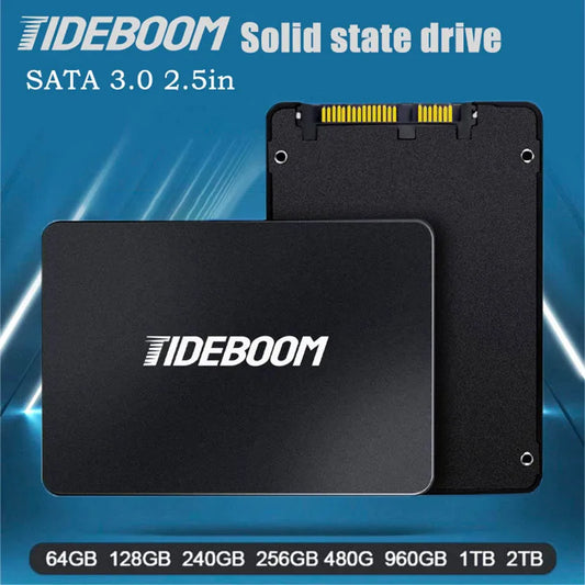 Tideboom 2TB SSD 2.5inch SATA 3 SSD 128GB 240GB 256GB Hard Disk Internal Laptop HDD 480GB 512GB Solid State Drive for PC Desktop